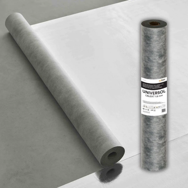 Ewifoam UniVersol – Ondervloer laminaat vloerverwarming – dikte 1.8 mm – 18 dB – 8m²