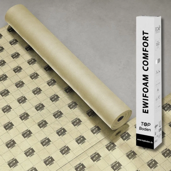 EWI COMFORT – Ondervloer PVC vloerverwarming – dikte 2 mm – 8m²