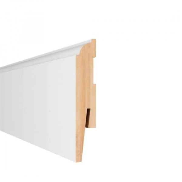 Arbiton PAINT IT MP0901 MDF plint overschilderbaar – Wit – 90x15mm – 242cm