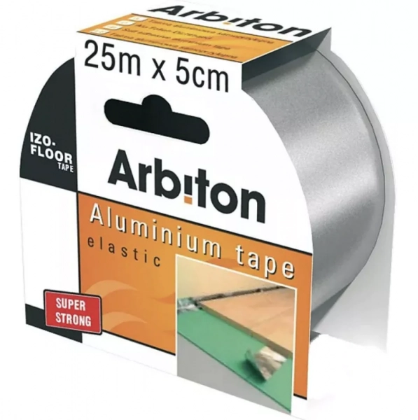 Arbiton Izo Floor – Aluminiumtape – 50 mm x 25 m