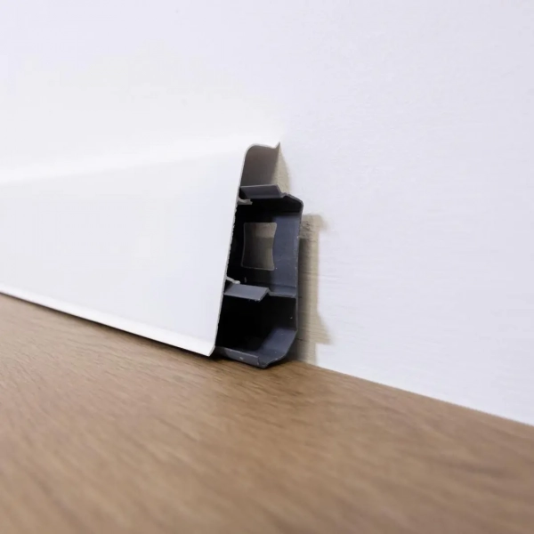 Arbiton INDO PVC Plint – Hoogglans Wit – 70x26mm – 250cm