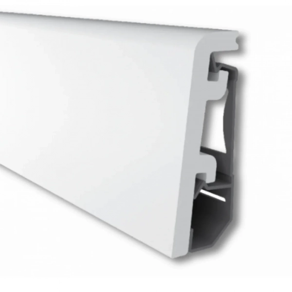 Arbiton VEGA P0610 Plint – Wit – 60x20mm – 240cm