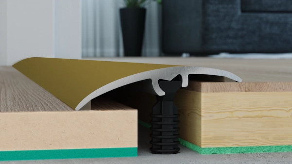 Breed Overgangsprofiel hoogteverschil Arbiton CS37 – goud – 37mm x 93cm