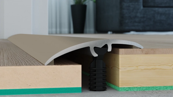 Breed Overgangsprofiel hoogteverschil Arbiton CS37 – titanium – 37mm x 93cm