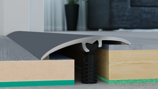 Breed Overgangsprofiel hoogteverschil Arbiton CS37 – antraciet – 37mm x 93cm