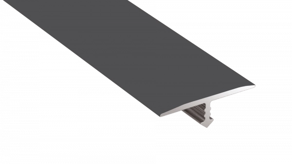 Smal overgangsprofiel hoogteverschil Arbiton CS22 – antraciet – 22mm x 186cm