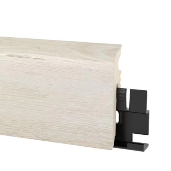 Arbiton VIGO 60 Flexibele PVC plint – Eiken Scandinavian – 60x15mm – 220cm