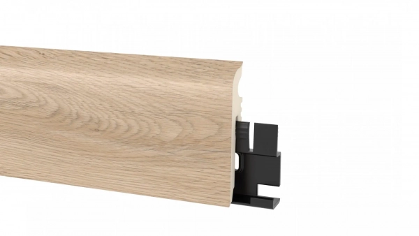 Arbiton VIGO 60 Flexibele PVC plint – Eiken Monument – 60x15mm – 220cm