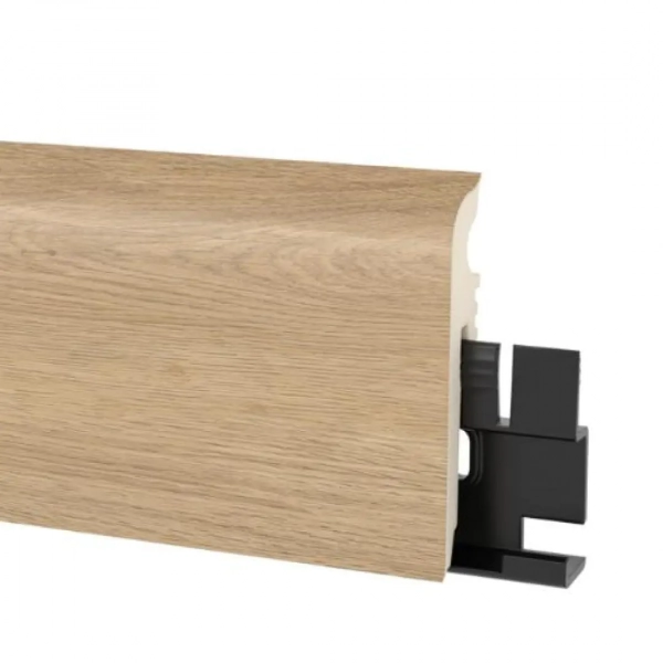 Arbiton VIGO 60 Flexibele PVC plint – Eiken Calvia – 60x15mm – 220cm