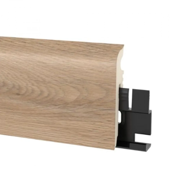 Arbiton VIGO 60 Flexibele PVC plint – Eiken Goldberg – 60x15mm – 220cm
