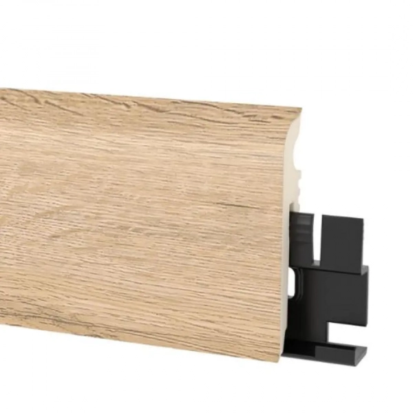 Arbiton VIGO 60 Flexibele PVC plint – Eiken Rossport – 60x15mm – 220cm