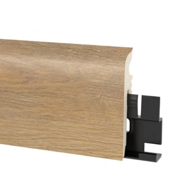 Arbiton VIGO 60 Flexibele PVC plint – Eiken Sierra – 60x15mm – 220cm