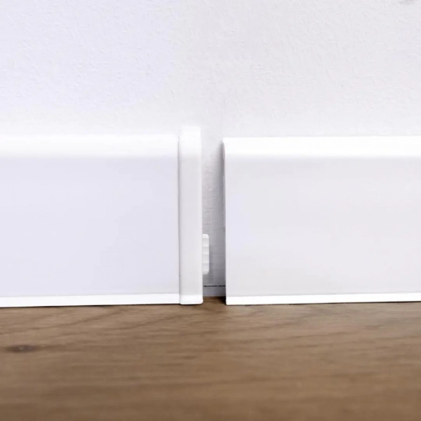 Arbiton VIGO 60 Plint verbindingsstuk – Wit (2 stuks)