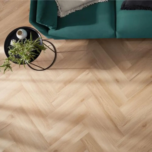 Arbiton Amaron Herringbone Eiken Harlow – Visgraat rigid click PVC