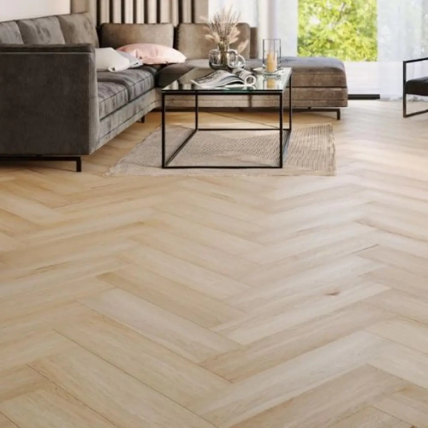 Arbiton Amaron Herringbone Eiken Yankee – Visgraat rigid click PVC