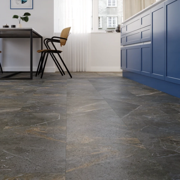 Afirmax BiClick XXL Stone Grey Carrara – Vinyl tegel – 91,4 x 45,7 cm – Klik PVC