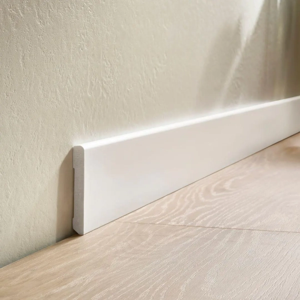 Arbiton STIQ S810 Flexibele plint – Wit – 80x10mm – 220cm