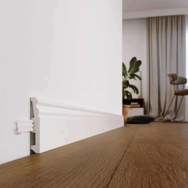 Arbiton STIQ XL STX 820 Sierplint – Wit – 80x14mm – 220cm