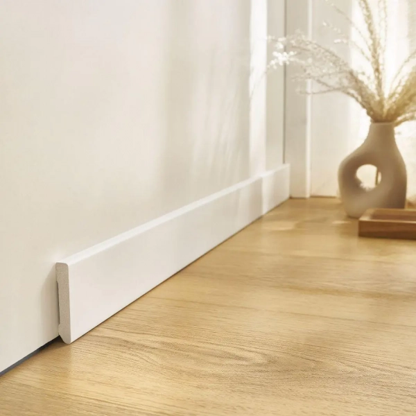 Arbiton STIQ S611 Flexibele plint – Wit – 60x10mm – 220cm