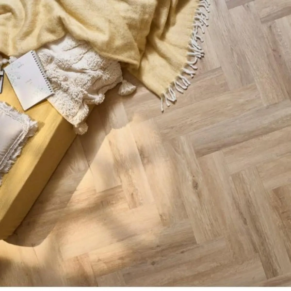 Arbiton Amaron Herringbone Dryback Eiken Windsor – Visgraat plak PVC