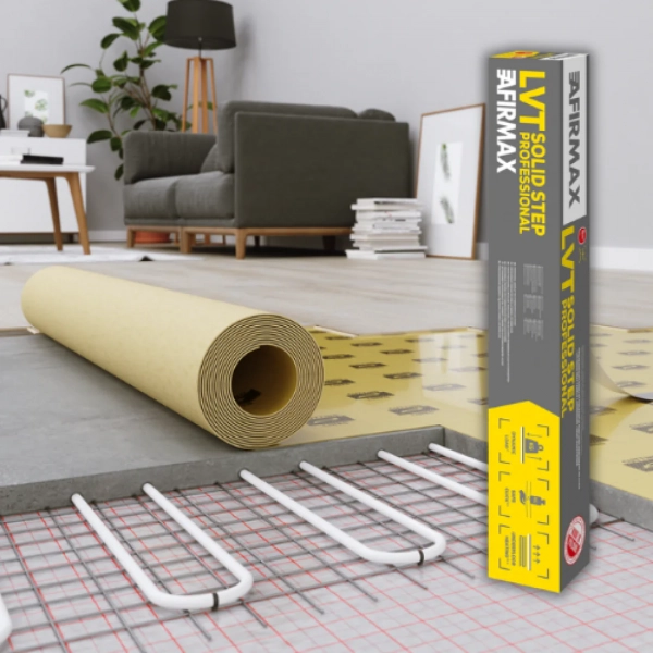 Afirmax Solid Step Professional – Ondervloer PVC vloerverwarming – dikte 1 mm – 6m²