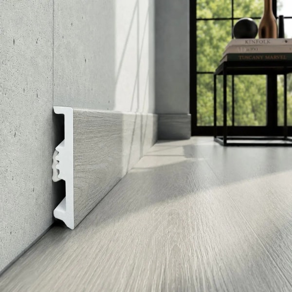Arbiton STIQ XL WOOD Plint – Eiken Morges 230 – 80x15mm – 220cm