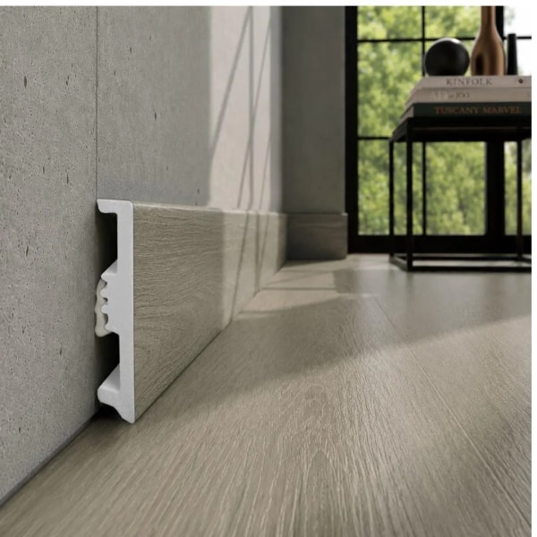 Arbiton STIQ XL WOOD Plint – Eiken Nantes 220 – 80x15mm – 220cm