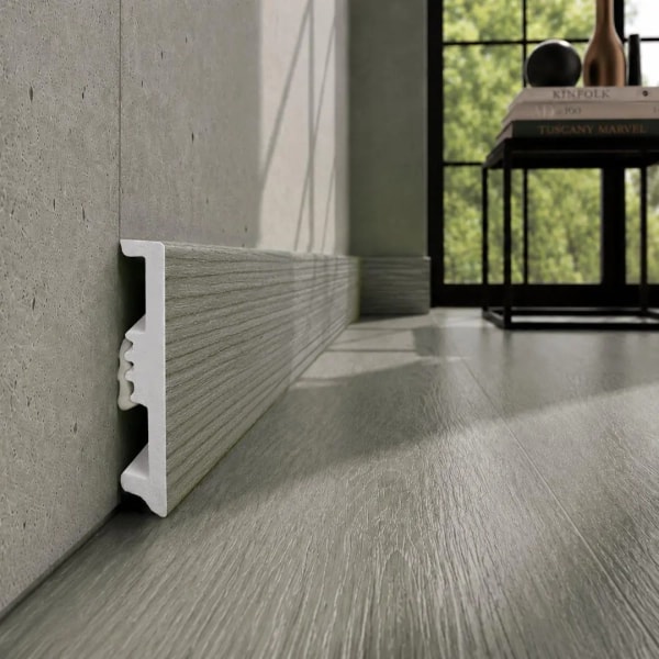 Arbiton STIQ XL WOOD Plint – Eiken Svalbard 232 – 80x15mm – 220cm