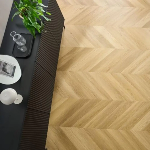 Arbiton Amaron Chevron Eiken Menor – Hongaarse punt Klik PVC