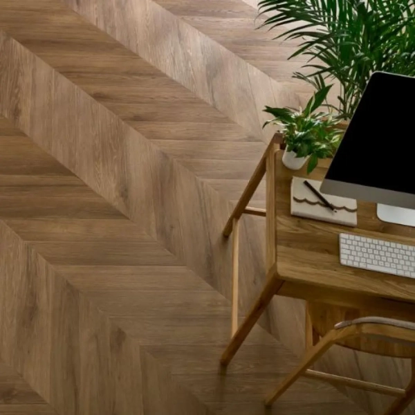 Arbiton Amaron Chevron Eiken Rochester – Hongaarse punt Klik PVC