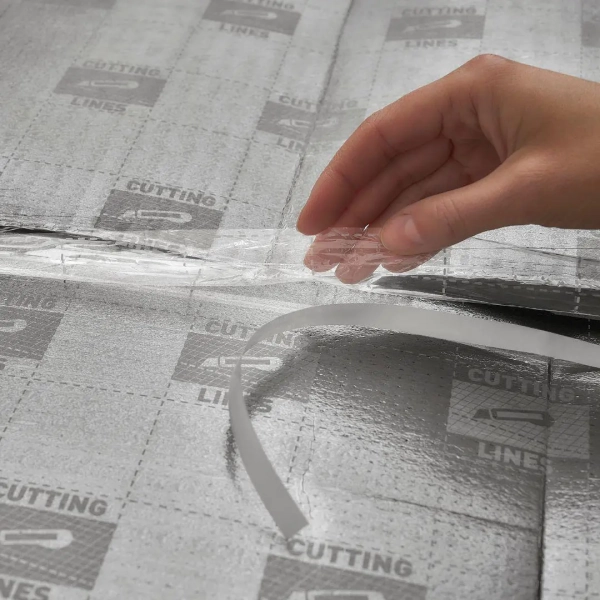 Afirmax SPC & Vinyl Smart 3in1 – Ondervloer PVC vloer – dikte 1 mm – 6,25m²