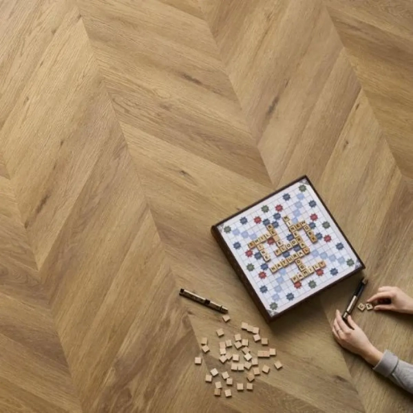 Arbiton Amaron Chevron Eiken Georgetown – Hongaarse punt Klik PVC