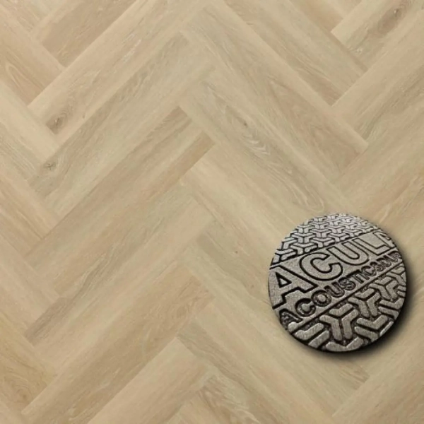 Arbiton Amaron Herringbone EIR Acoustic Eiken Deventer - klik PVC visgraat met ondervloer