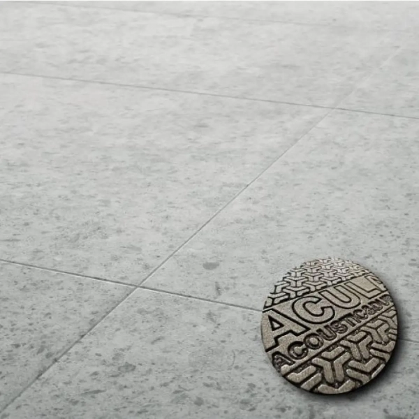 Arbiton Amaron Forma Acoustic Aveiro Silver - Vinyl tegel 91,4 x 45,7 cm - Klik PVC met ondervloer