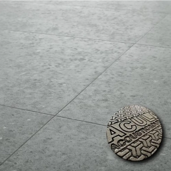 Arbiton Amaron Forma Acoustic Aveiro Grey - Vinyl tegel 91,4 x 45,7 cm - Klik PVC met ondervloer