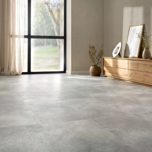 Arbiton Amaron Forma Acoustic Ribeira Silver - Vinyl tegel 91,4 x 45,7 cm - Klik PVC met ondervloer