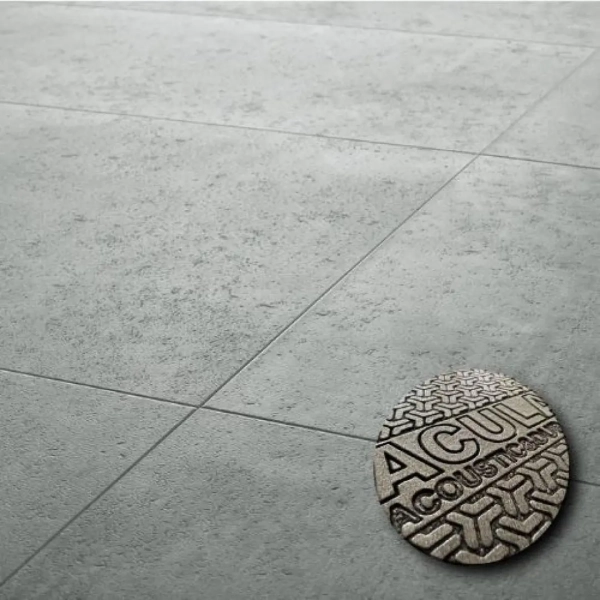 Arbiton Amaron Forma Acoustic Amadora Grey - Vinyl tegel 91,4 x 45,7 cm - Klik PVC met ondervloer