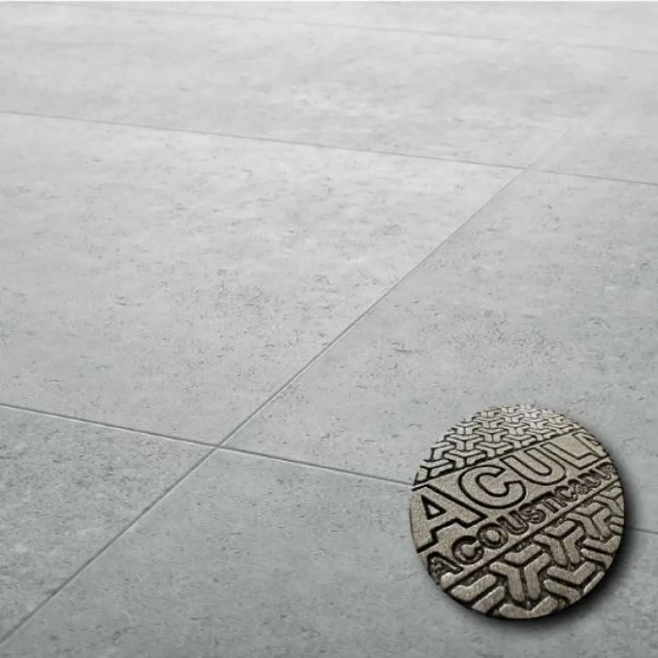 Arbiton Amaron Forma Acoustic Ninaventura Silver - Vinyl tegel 91,4 x 45,7 cm - Klik PVC met ondervloer