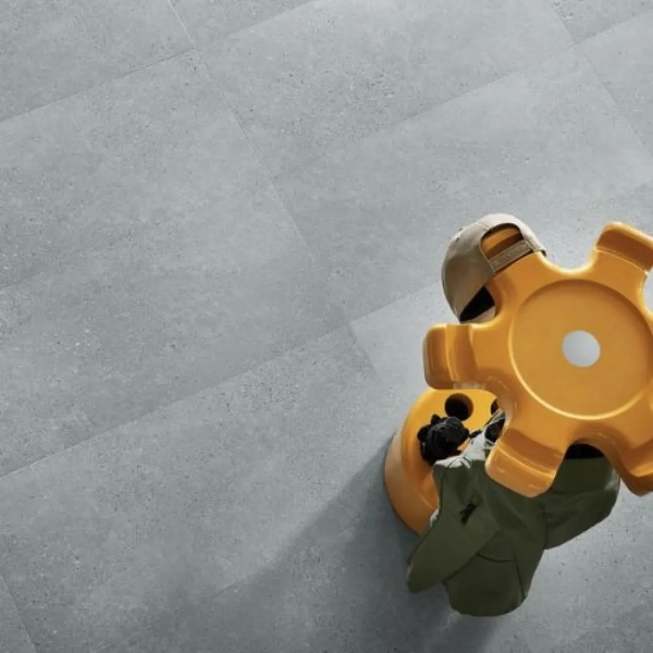 Arbiton Amaron Forma Acoustic Ninaventura Grey - Vinyl tegel 91,4 x 45,7 cm - Klik PVC met ondervloer