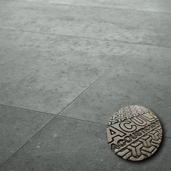 Arbiton Amaron Forma Acoustic Ninaventura Graphite - Vinyl tegel 91,4 x 45,7 cm - Klik PVC met ondervloer