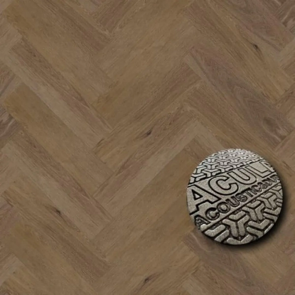 Arbiton Amaron Herringbone Acoustic Eiken Georgetown - klik PVC visgraat met ondervloer