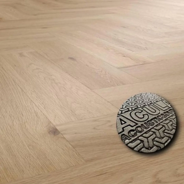 Arbiton Amaron Herringbone EIR Acoustic Eiken Yankee - klik PVC visgraat met ondervloer