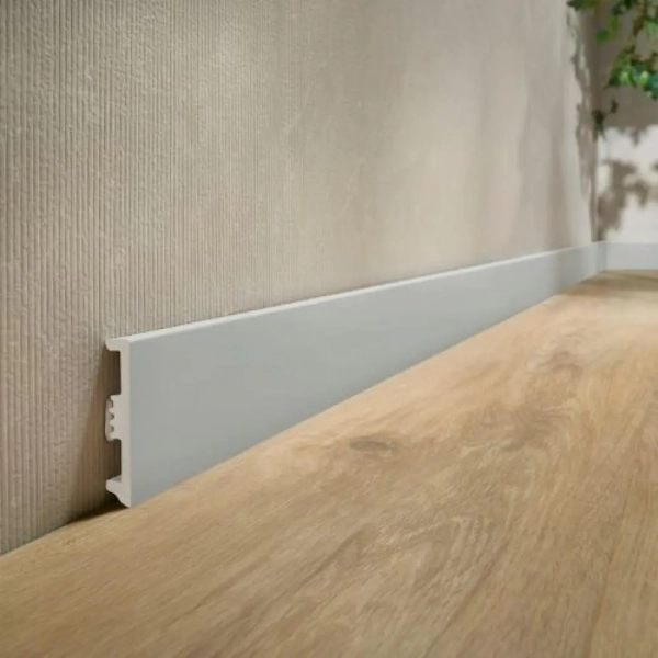 Arbiton STIQ XL ST810 Flexibele plint – Lichtgrijs – 80x15mm – 220cm