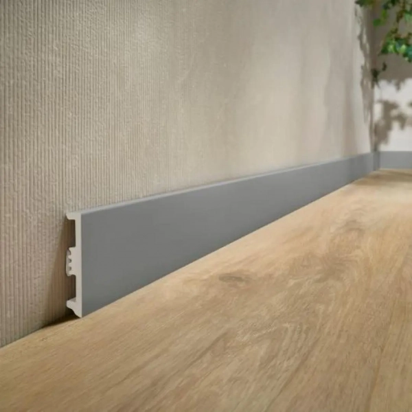 Arbiton STIQ XL ST810 Flexibele plint – Donkergrijs – 80x15mm – 220cm