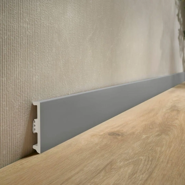 Arbiton STIQ XL ST810 Flexibele plint – Donkergrijs – 80x15mm – 220cm