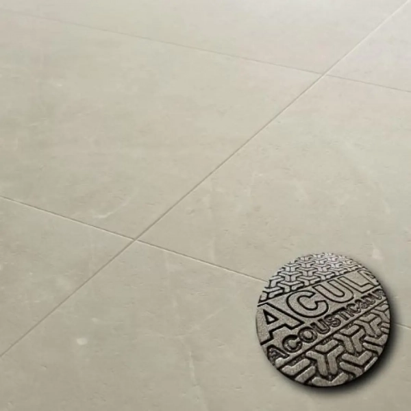 Arbiton Amaron Forma Acoustic Monreale Ivory - Vinyl tegel 91,4 x 45,7 cm - Klik PVC met ondervloer