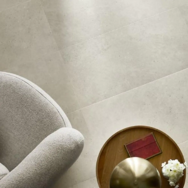 Arbiton Amaron Forma Acoustic Ninaventura Ivory - Vinyl tegel 91,4 x 45,7 cm - Klik PVC met ondervloer