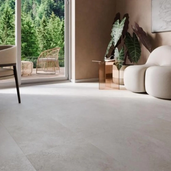 Arbiton Amaron Forma Acoustic Ribeira Grey - Vinyl tegel 91,4 x 45,7 cm - Klik PVC met ondervloer