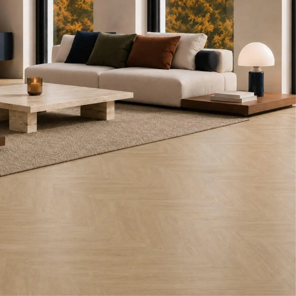 Arbiton Amaron Herringbone Dryback Eiken Johannes – Visgraat plak PVC