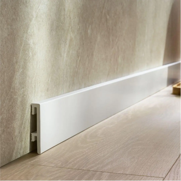 Arbiton FORTINO plint – Wit – 80x16mm – 220cm